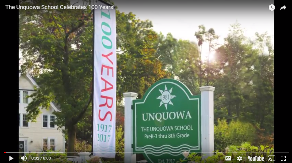 Unquowa School Celebrating 100 Years Video