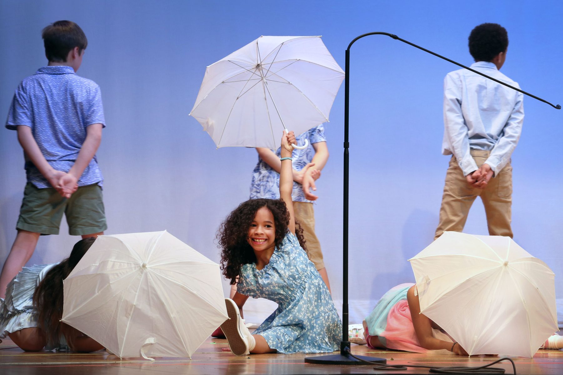 Lower School on stage